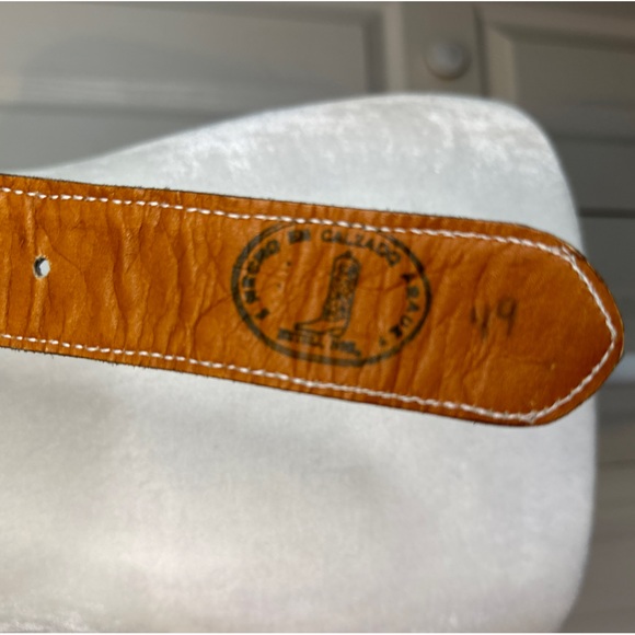 CALZADO ARAUZ Genuine Natural Python Snakeskin Leather Belt (49”) - Picture 8 of 9